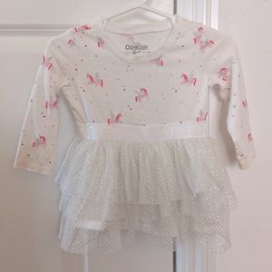 Osh kosh unicorn sparkle tutu  party dress!